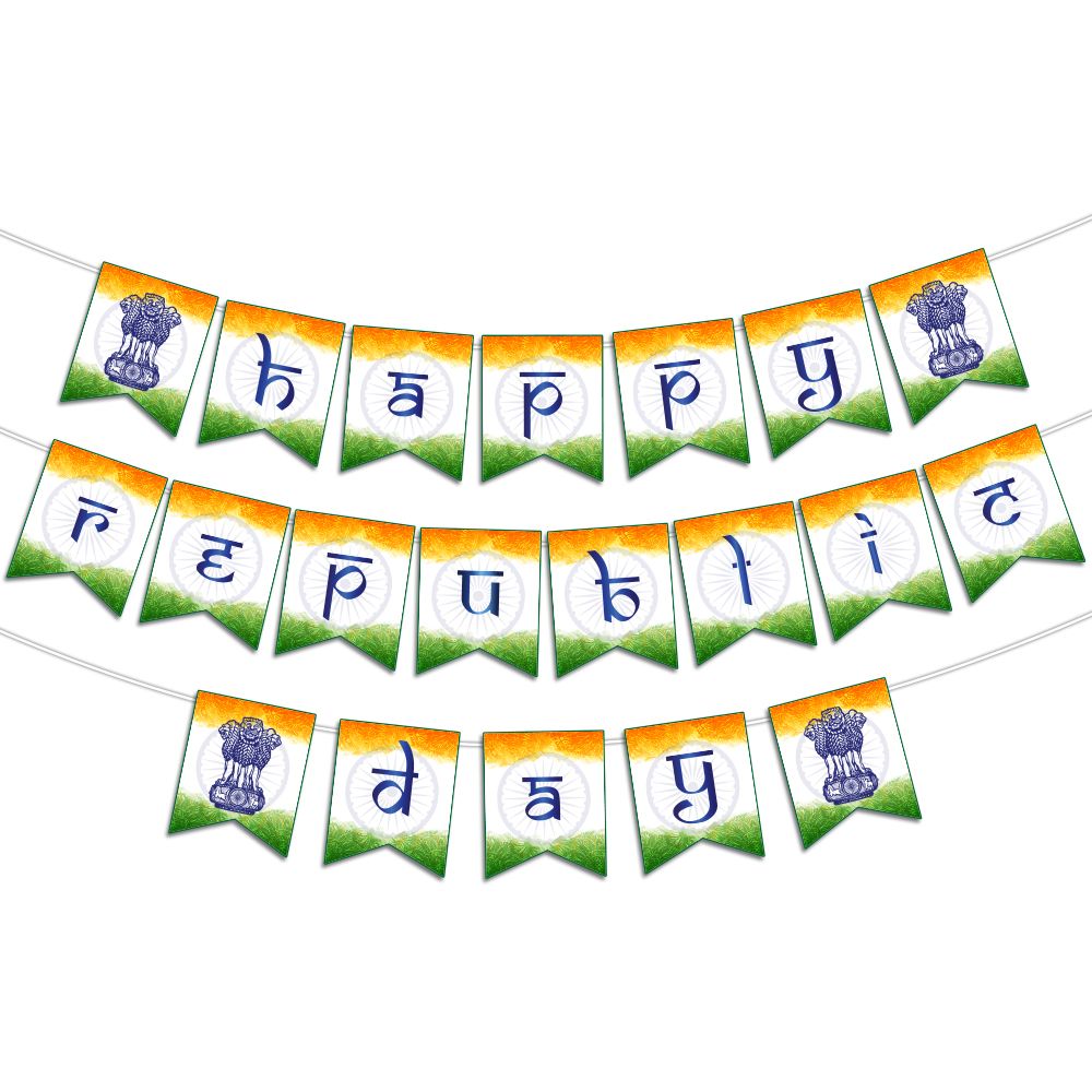 Happy Republic Day Banner (Design 2)