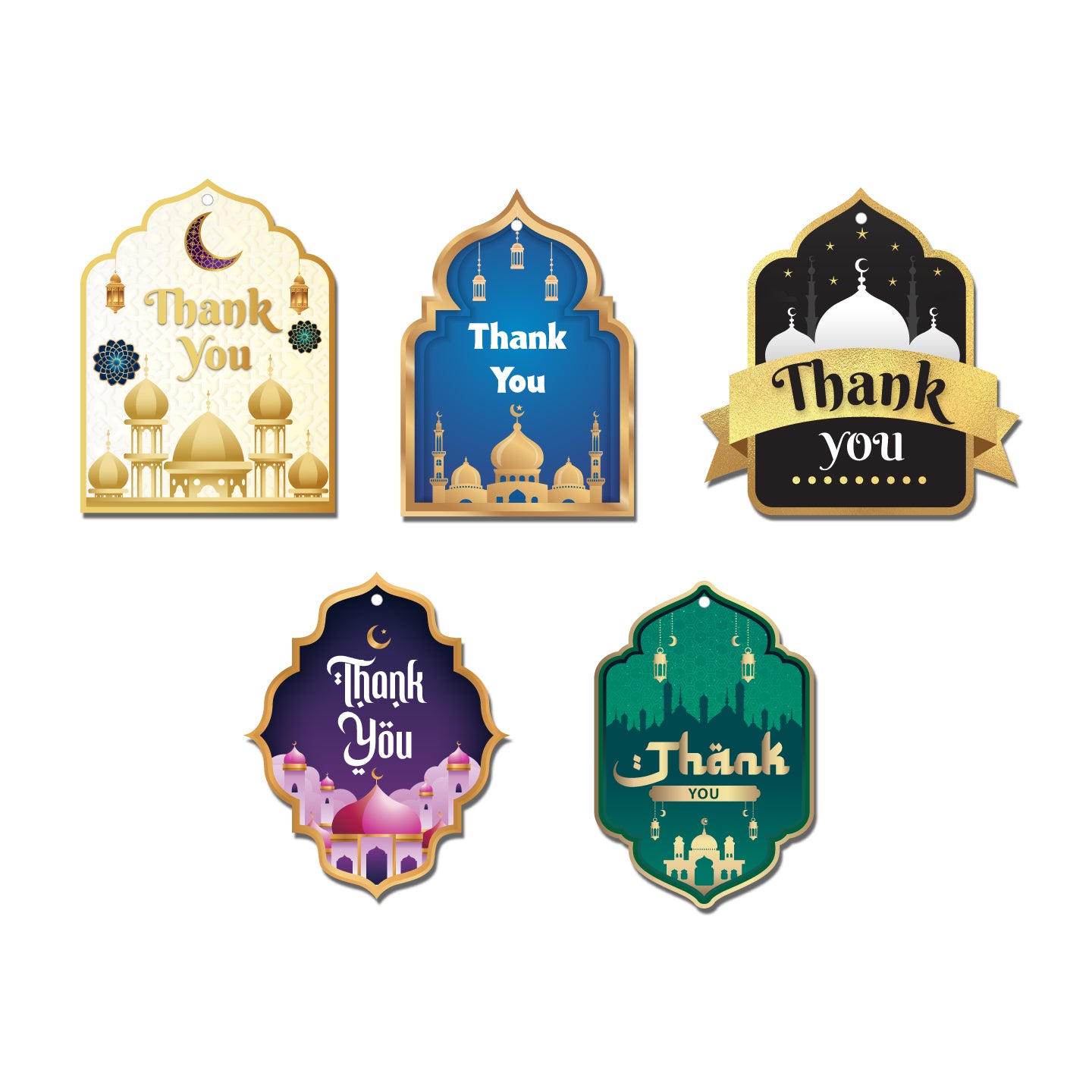 Thank You Tags for Ramadan/Eid