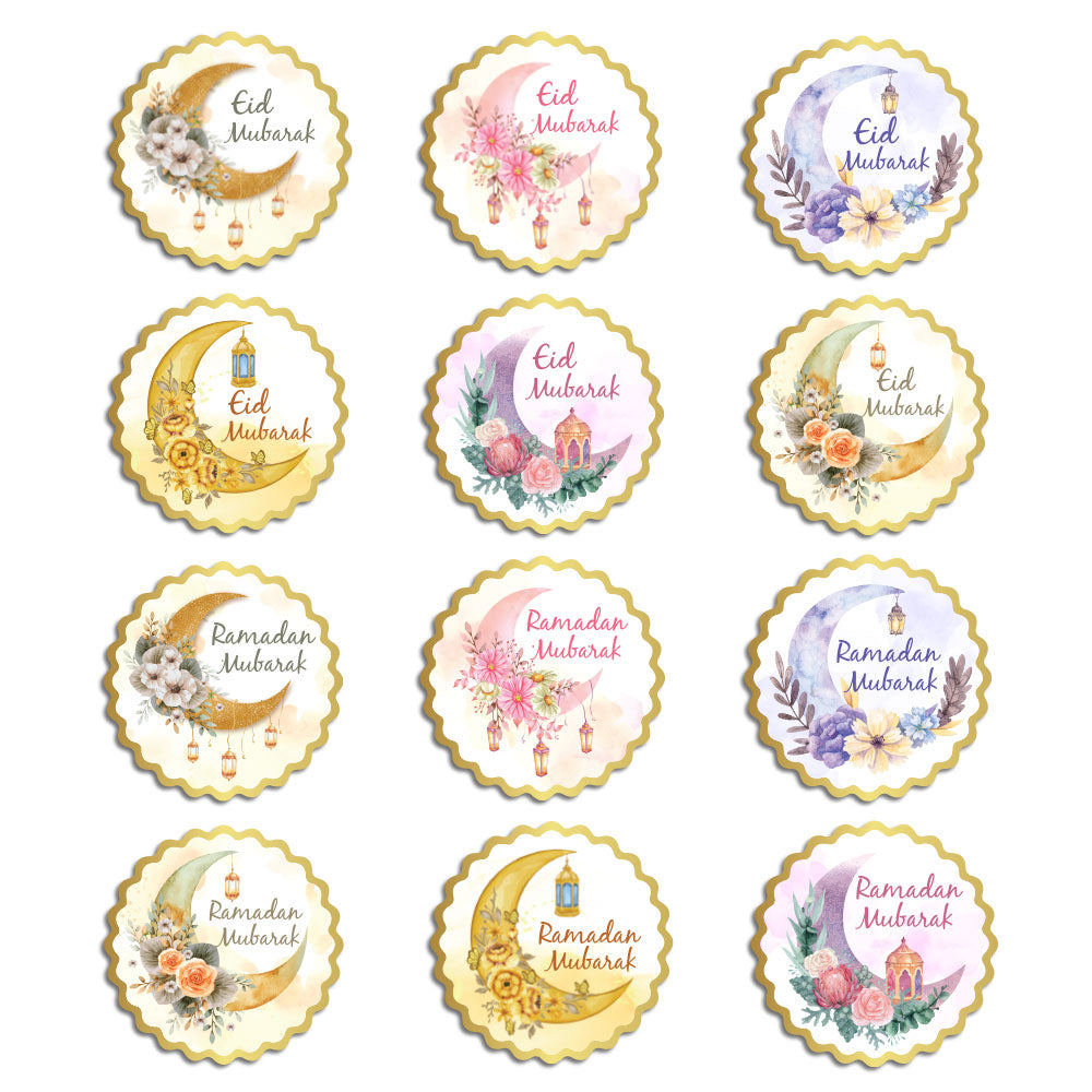 Floral Stickers for Ramadan/Eid