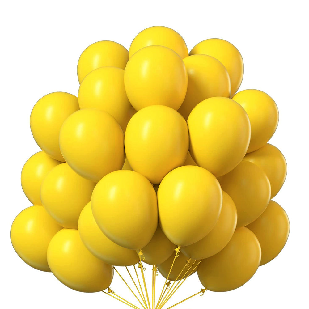 Bee Buzz Party Theme Balloons (Yellow)
