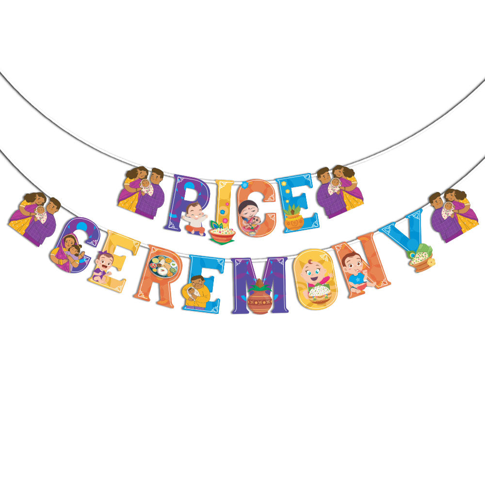 Rice Ceremony Banner (Multicolor)