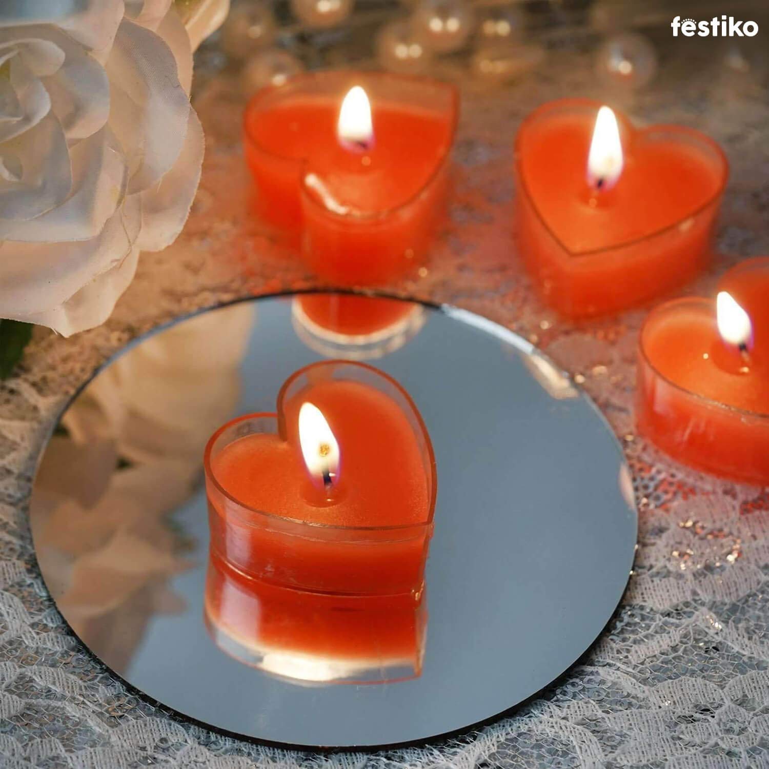 Heart Shaped Scented Candles