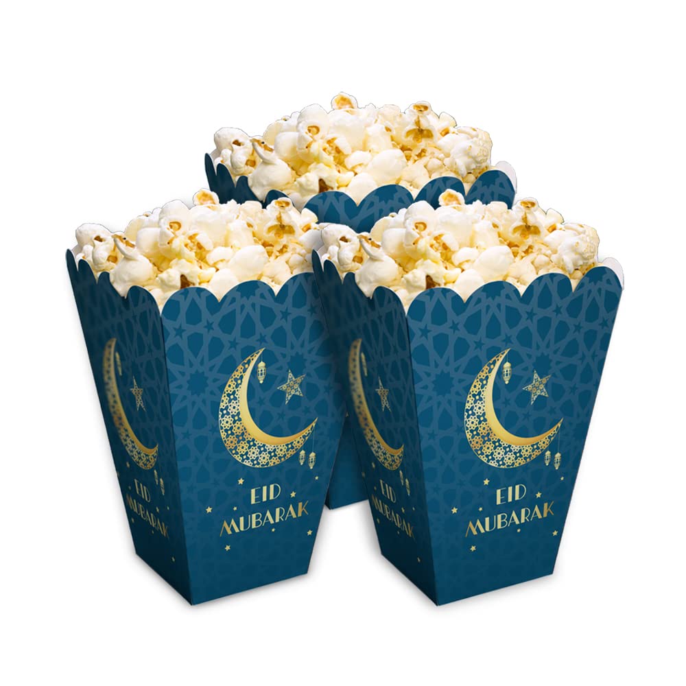 Snacks/Popcorn Boxes For Eid (Blue)