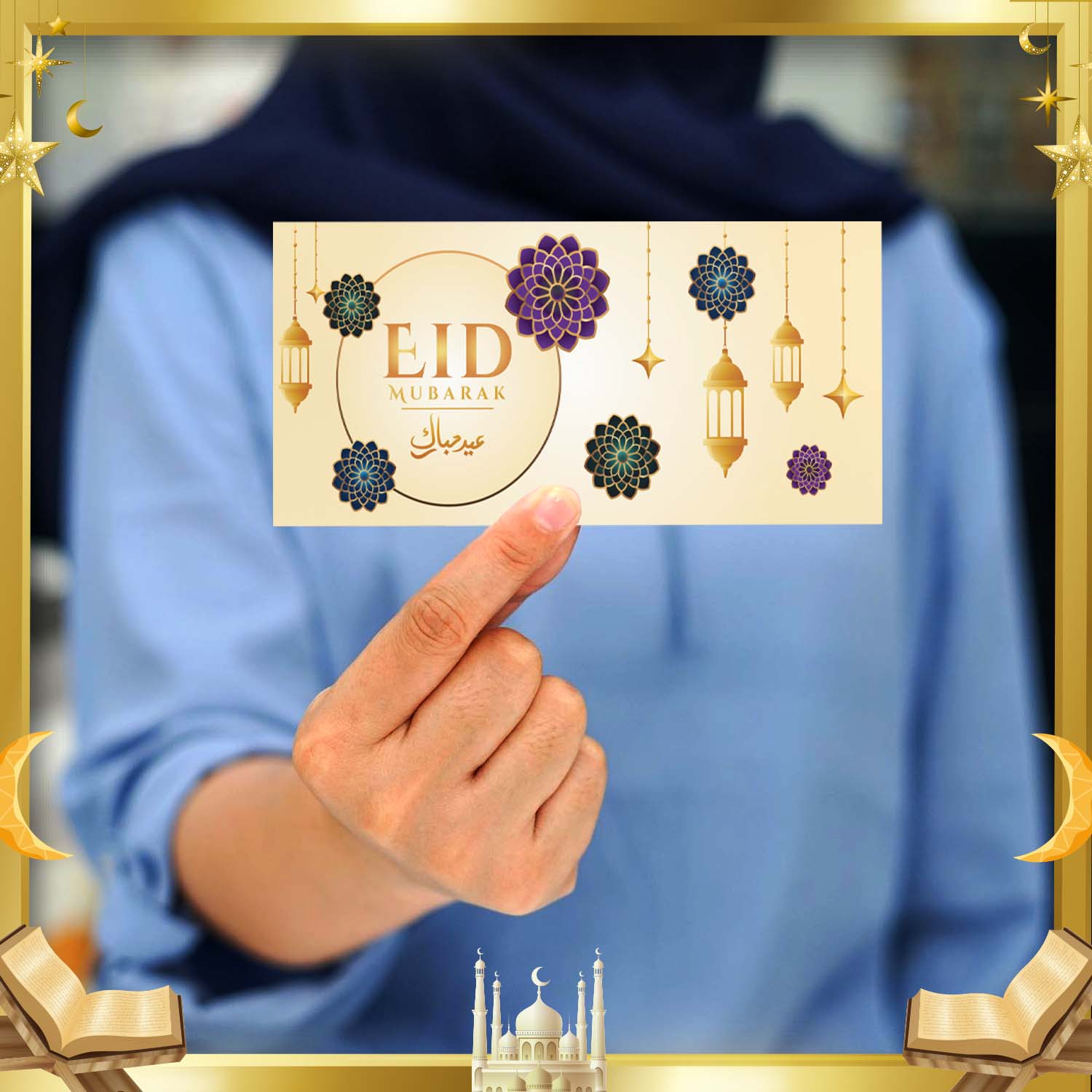 Eidi Envelopes For Eid (Multicolor)