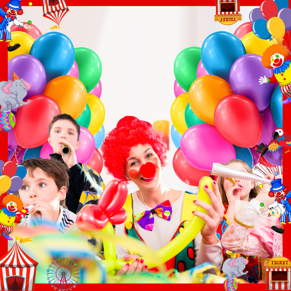 Circus Fun Fair Theme Balloons