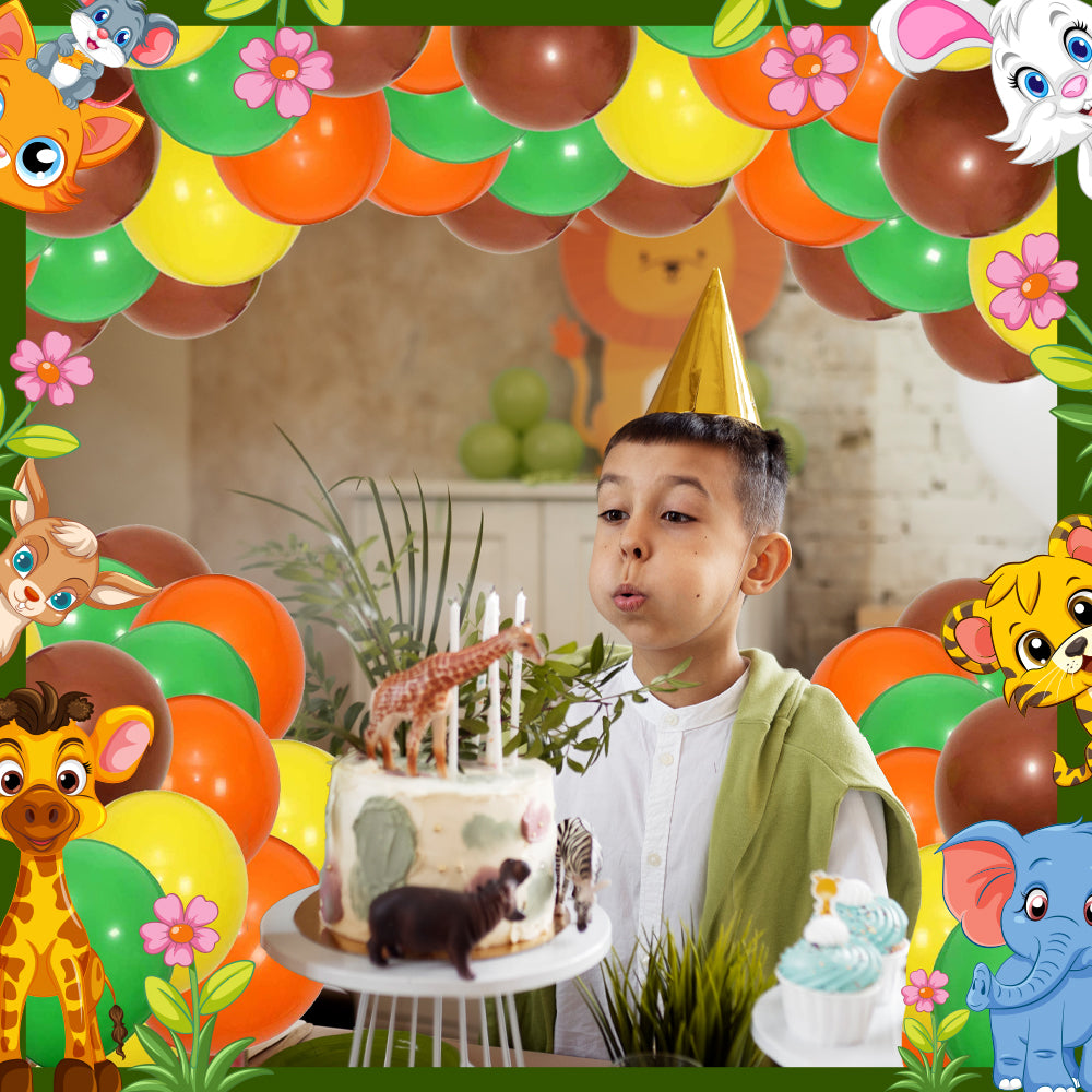 Party Animals Theme Balloons