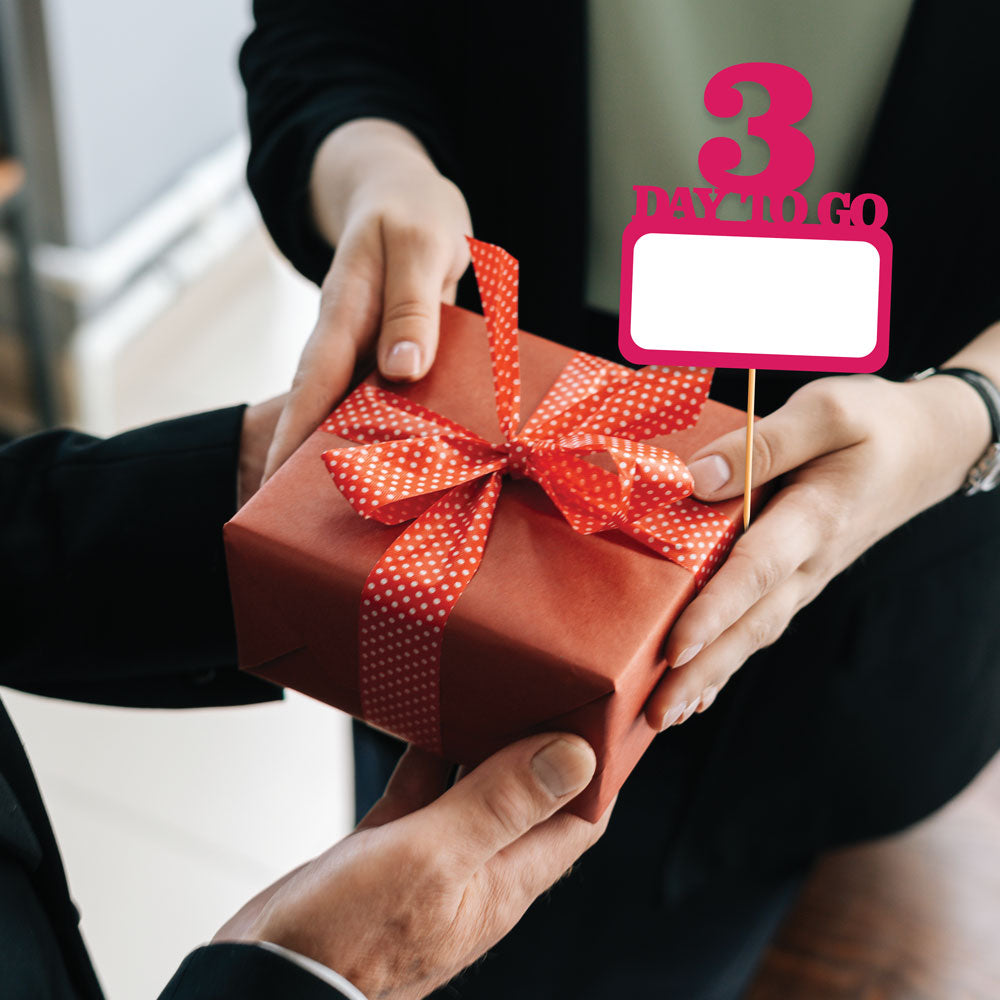 Rectangle Shaped Countdown Props