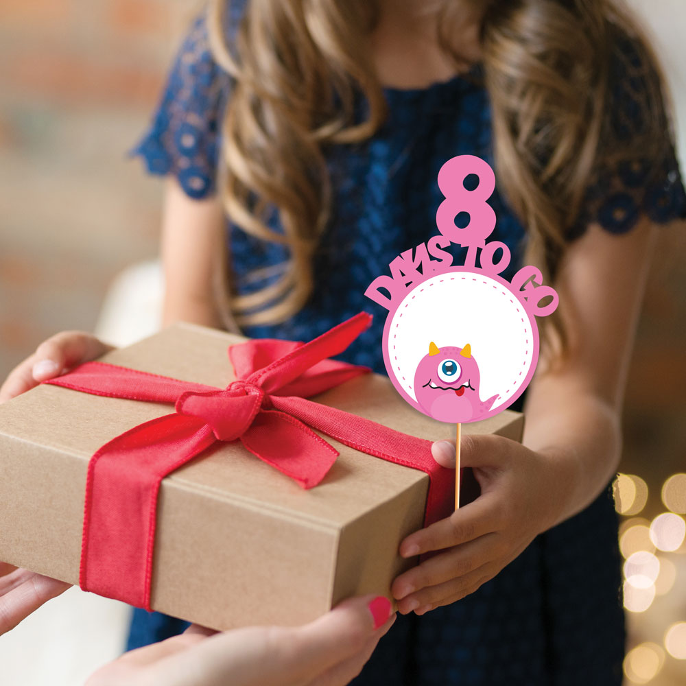 Monster Theme Countdown Props