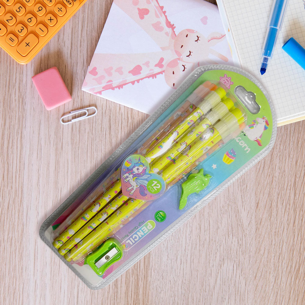 Unicorn Pencil sets -B