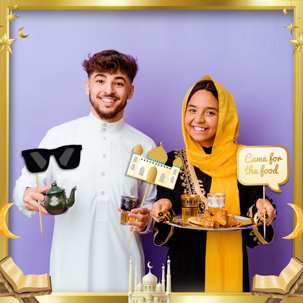 Ramadan Mubarak Photobooth Props