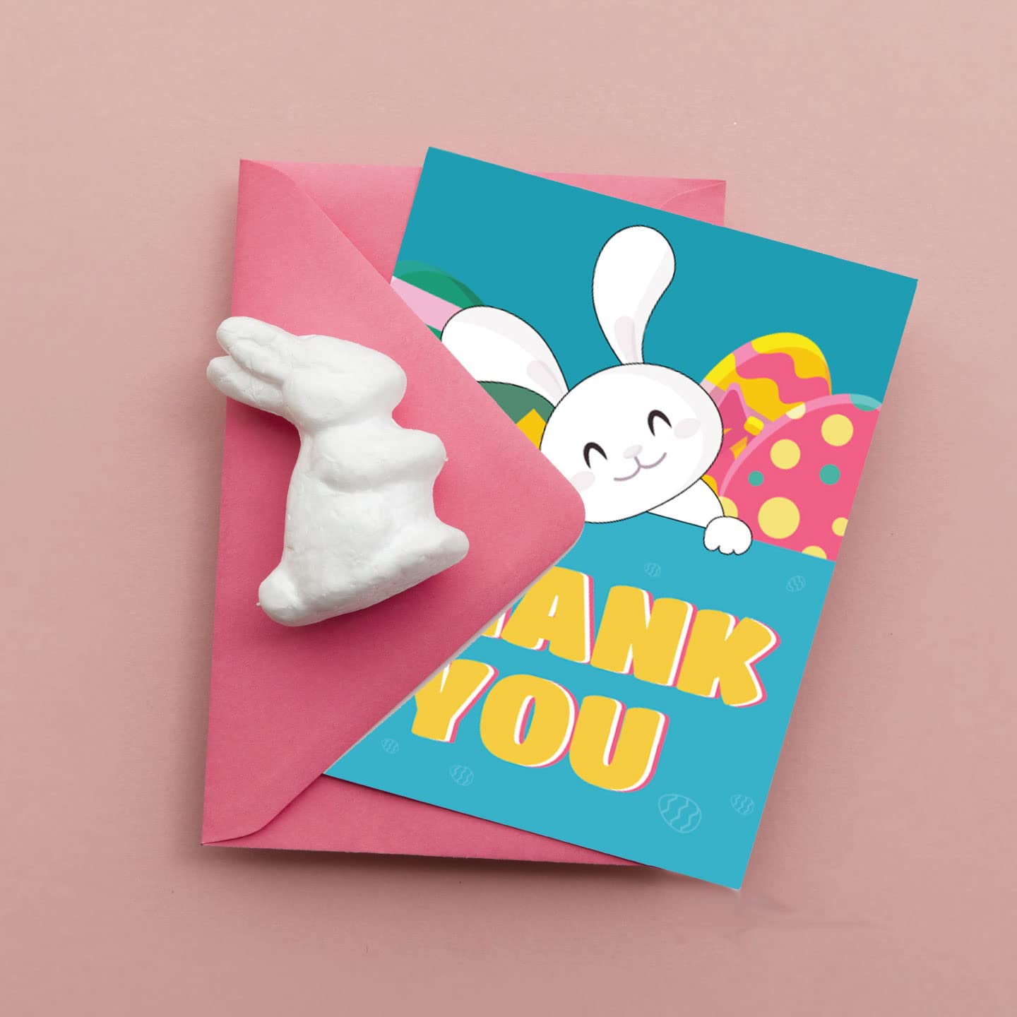 Blue Easter Thankyou Cards with Envelope