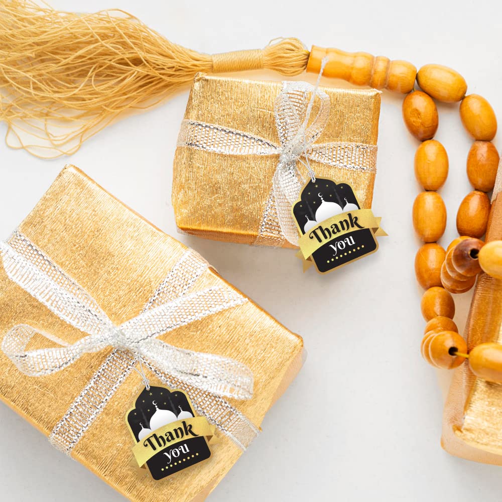 Thank You Tags for Ramadan/Eid (Black 2)