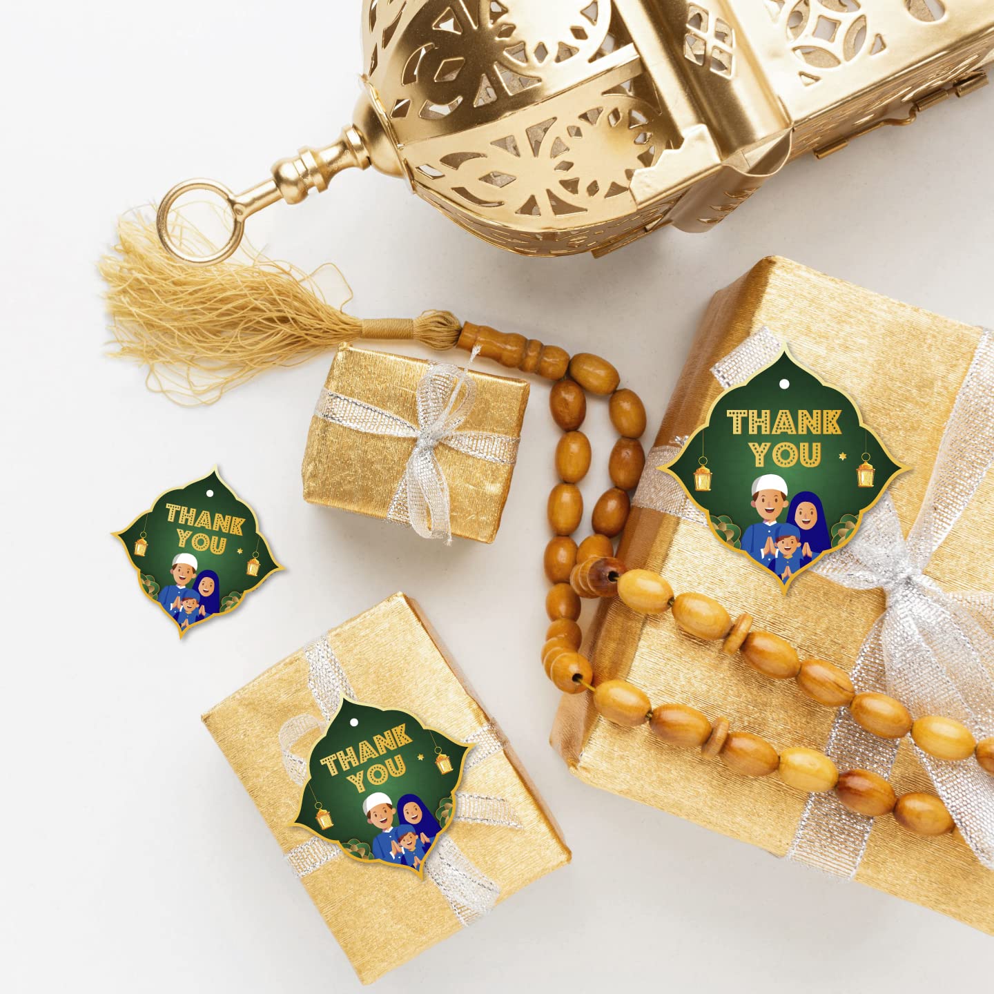 Thank You Tags for Ramadan/Eid (Green 1)
