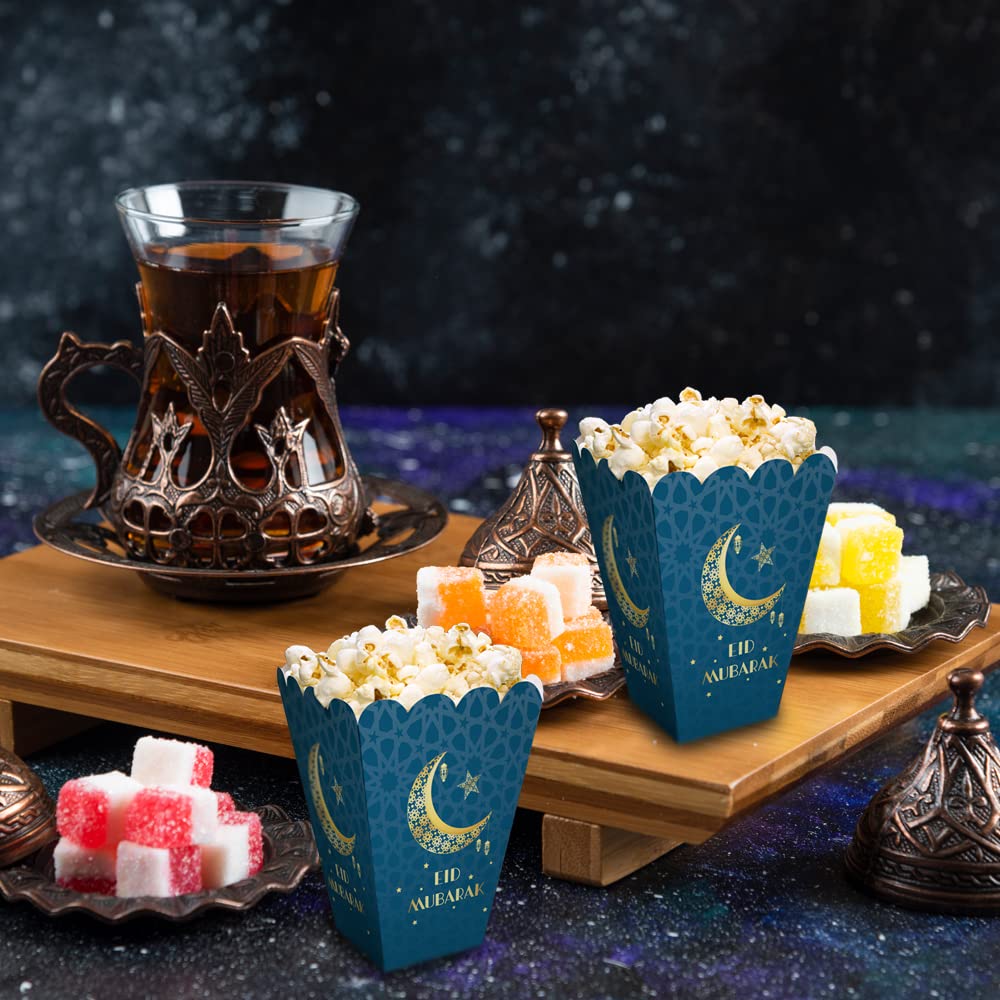 Snacks/Popcorn Boxes For Eid (Blue)