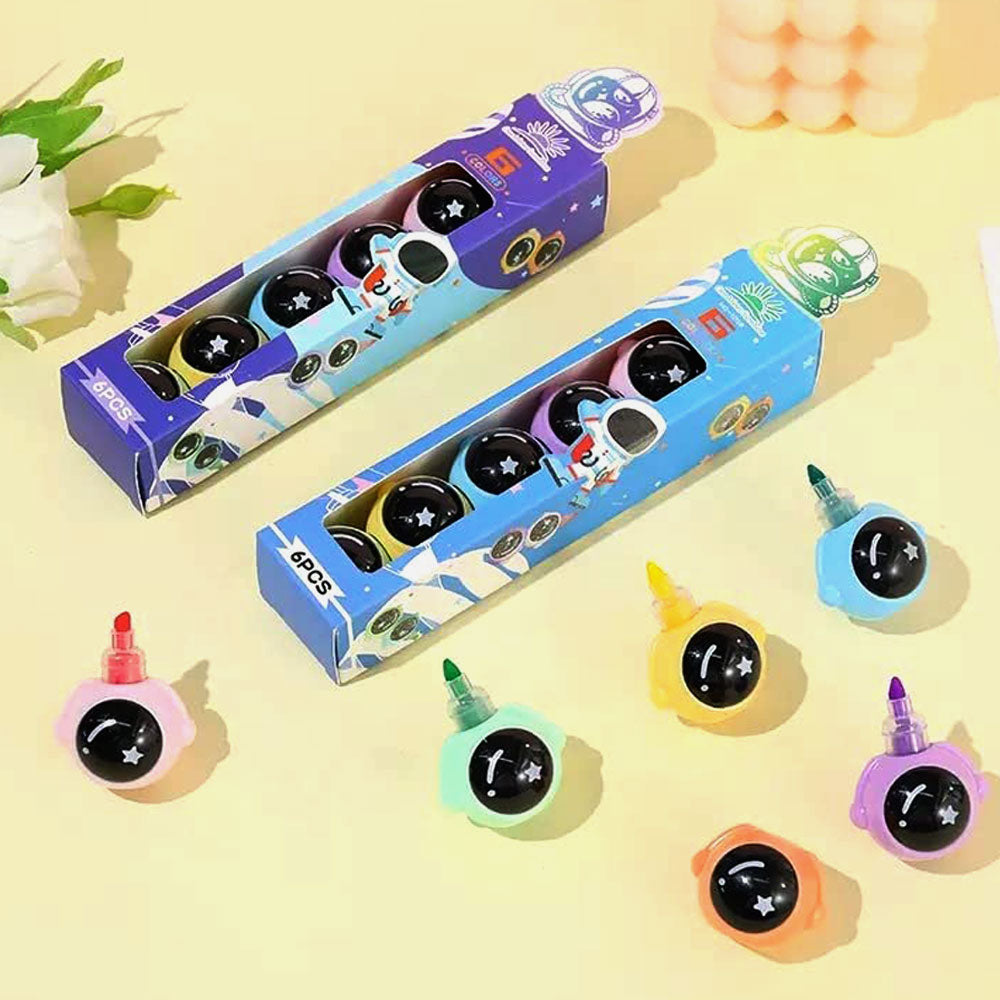 Cute Space Highlighter Pen