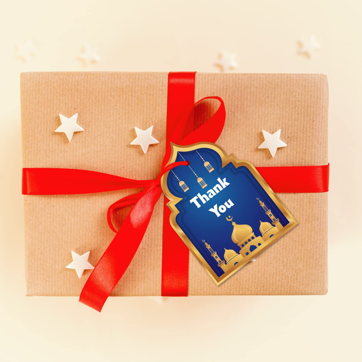 Thank You Tags for Ramadan/Eid (Blue)