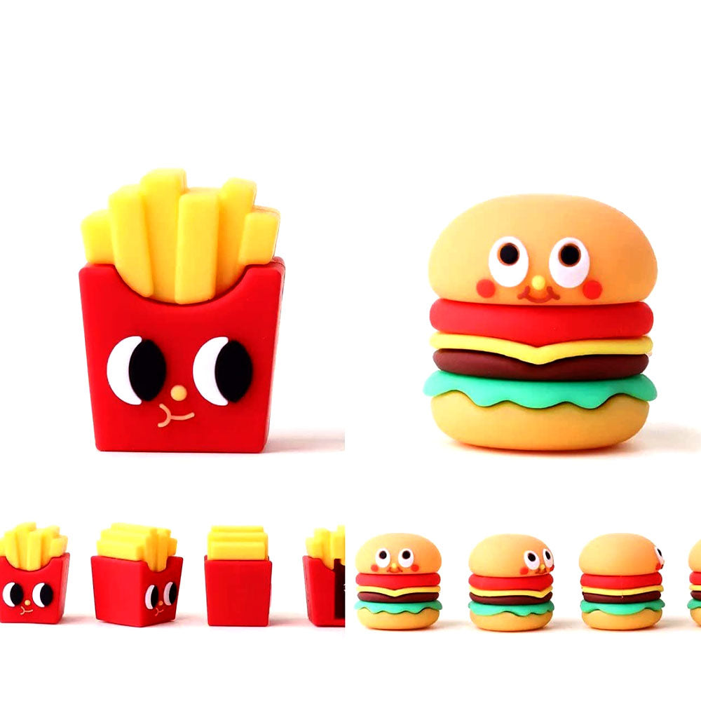 Fast Food Theme Sharpeners (Burger & Fries)