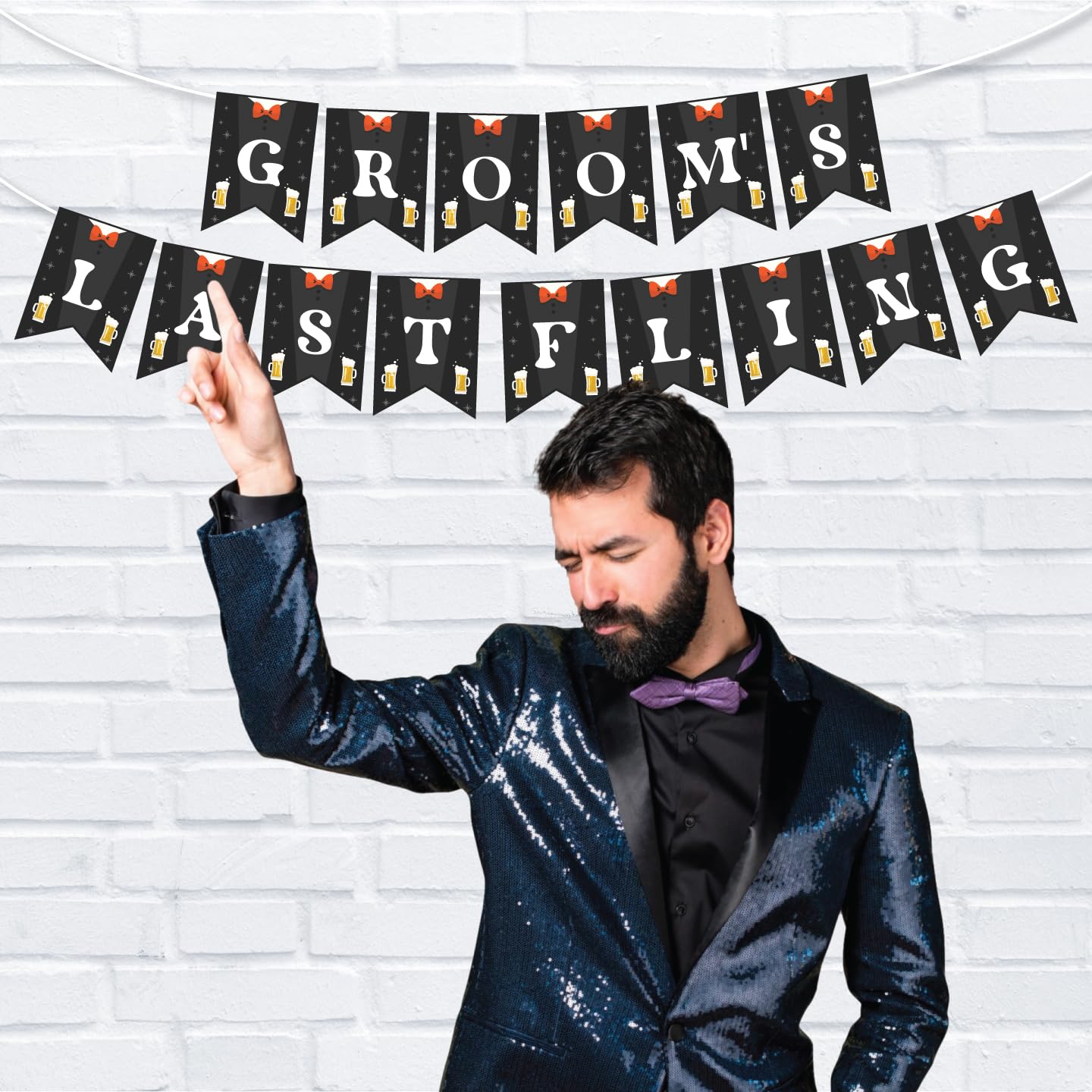 Groom's Last Fling Banner