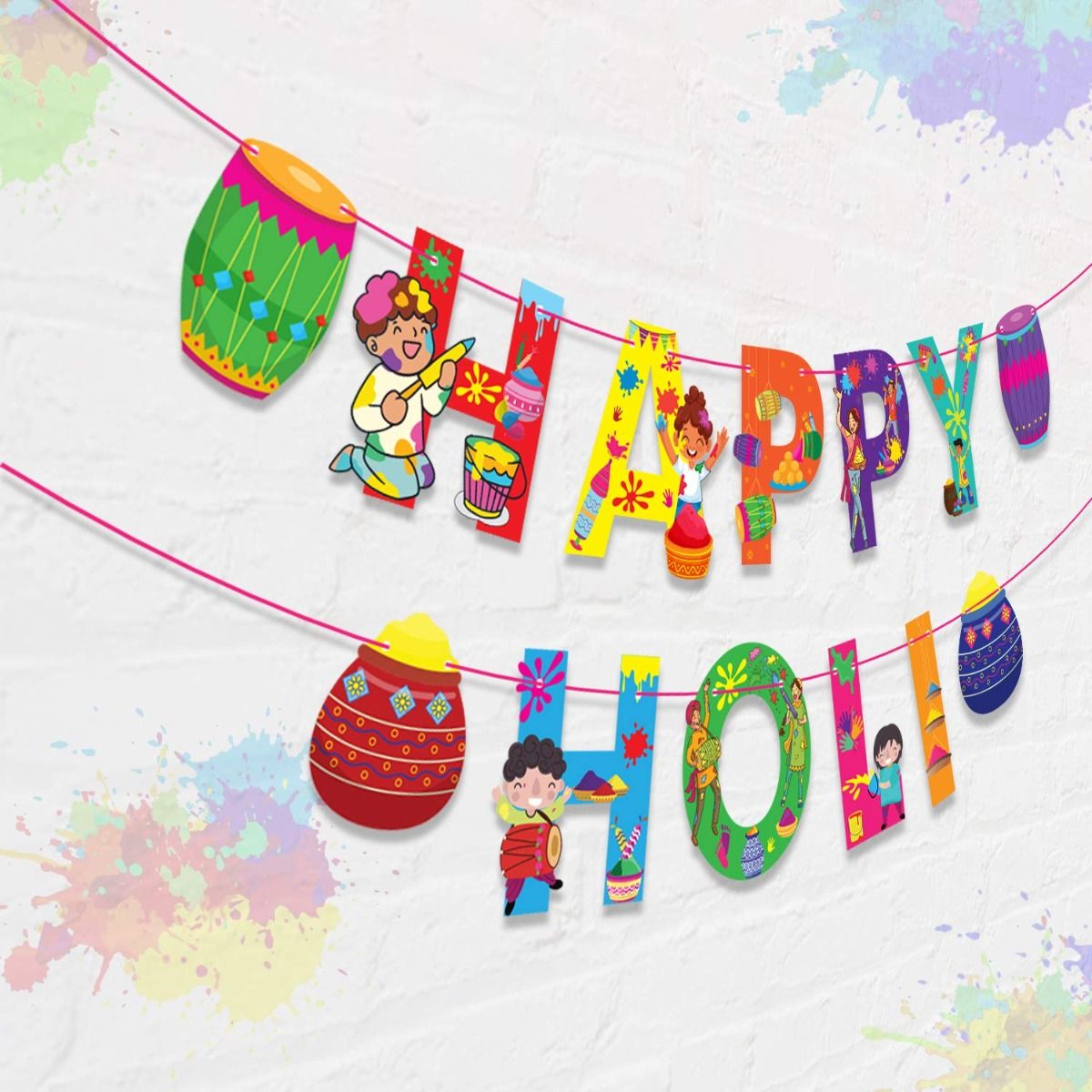 Happy Holi Banner