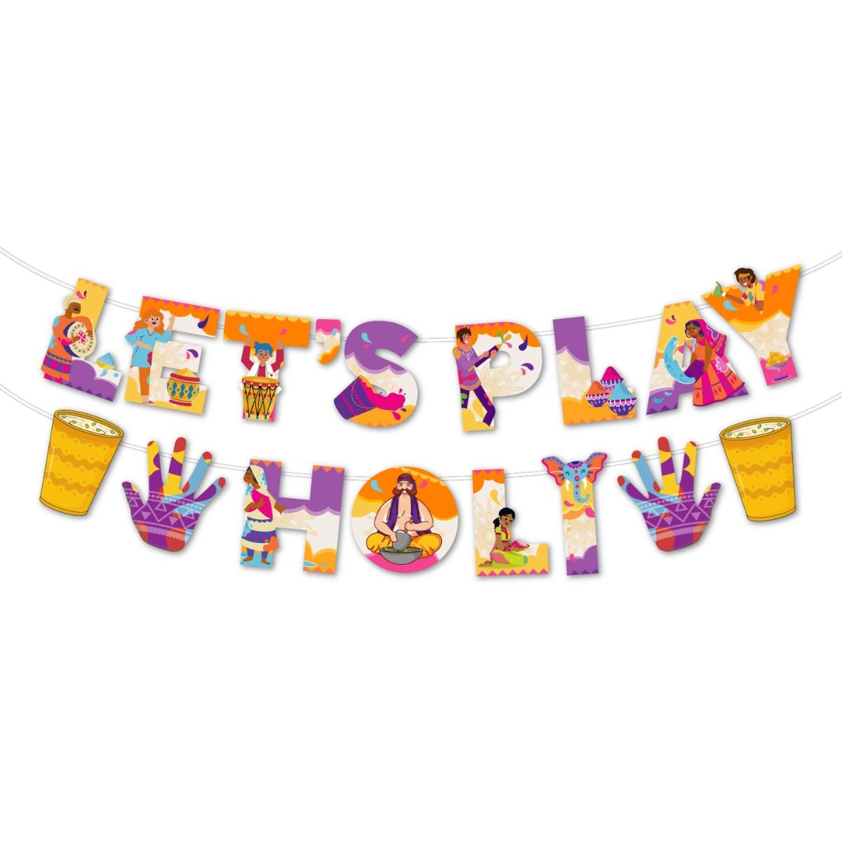 Let's Play Holi Banner 2