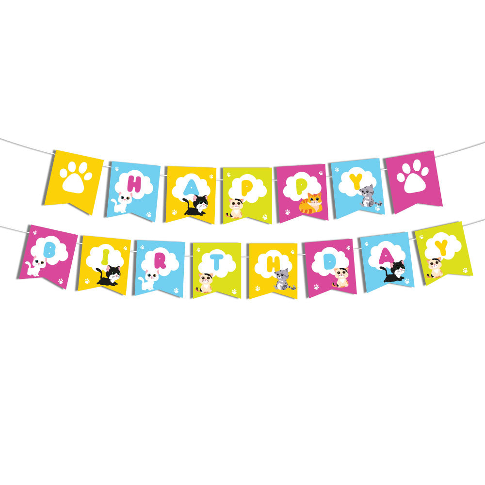 Kitty Party Theme Happy Birthday Banner