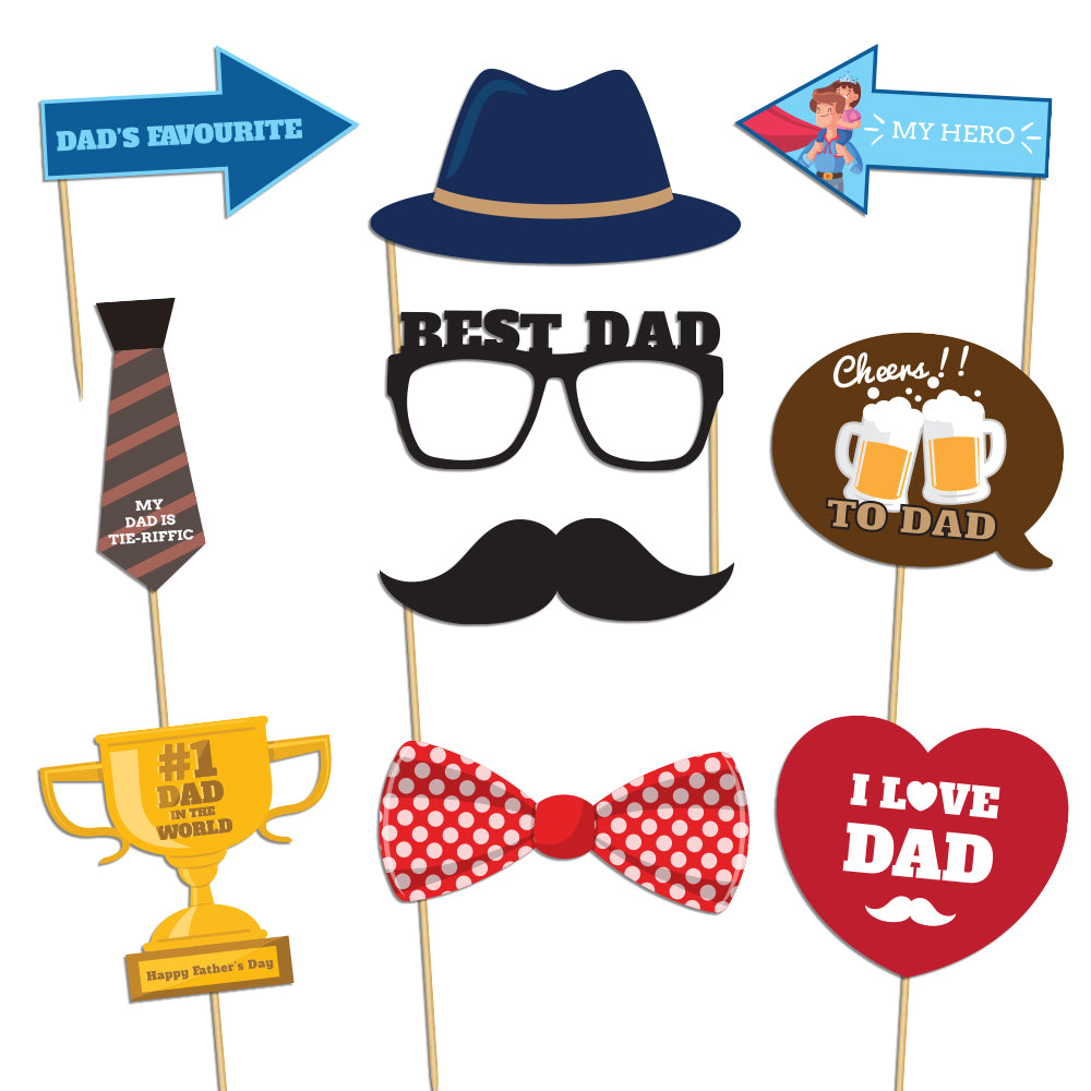 Photobooth Props For Father's Day
