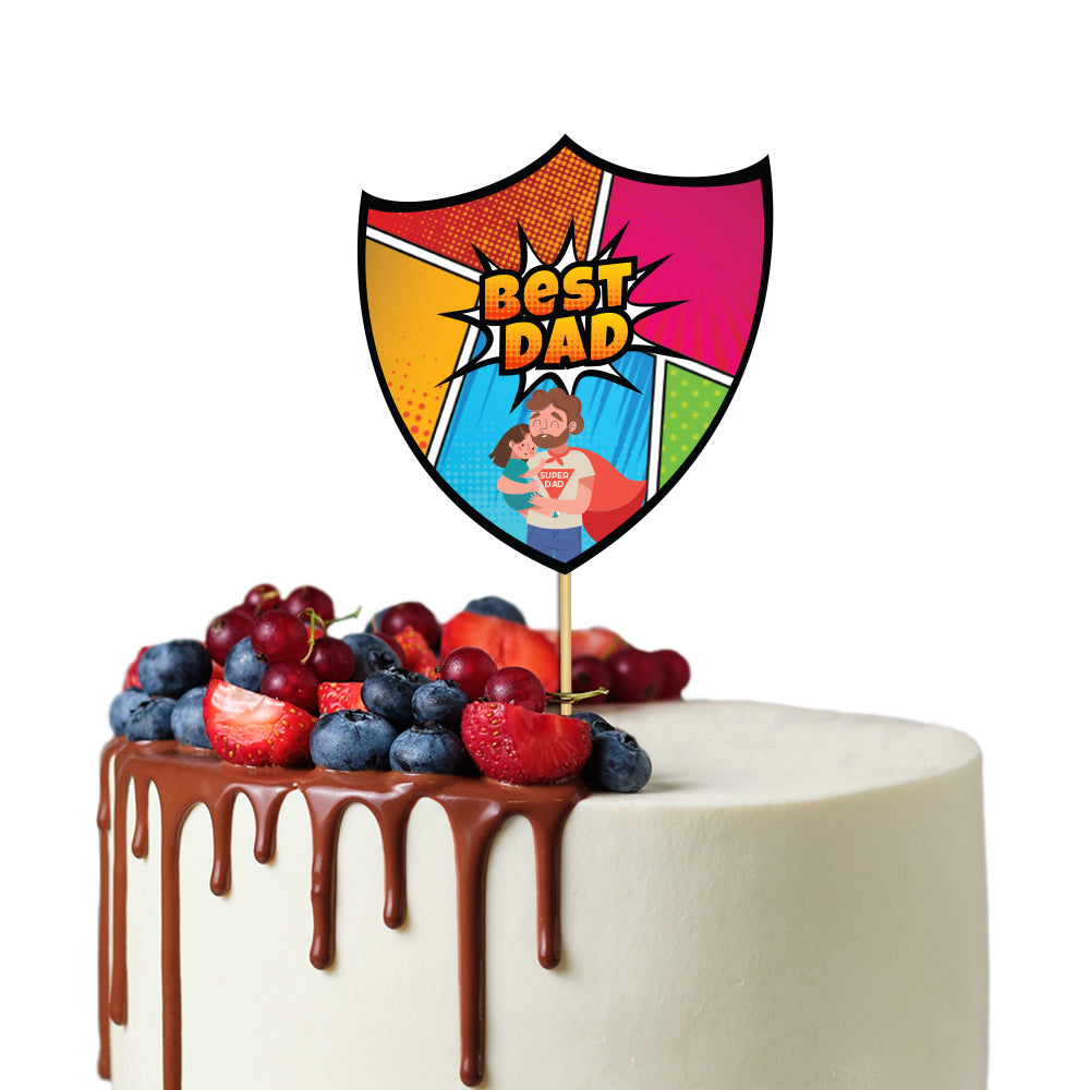Best Dad Cake Topper