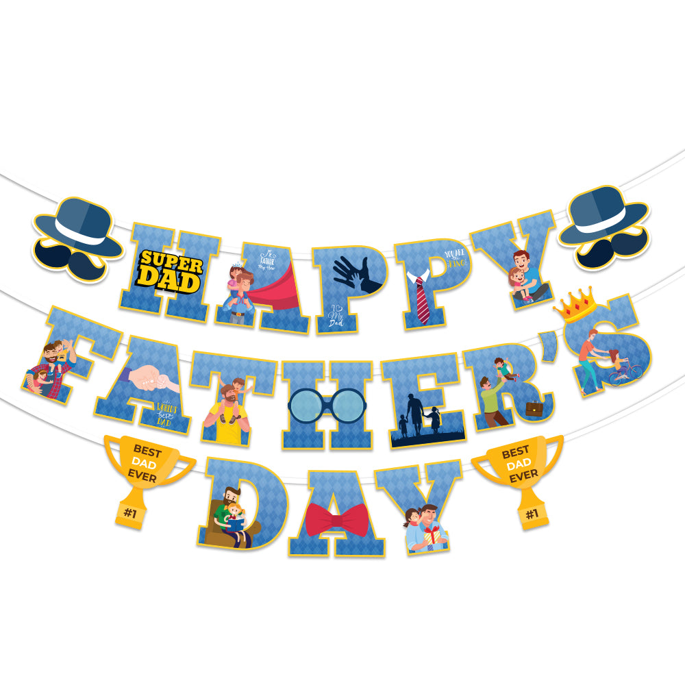 Super Dad Father's Day Banner