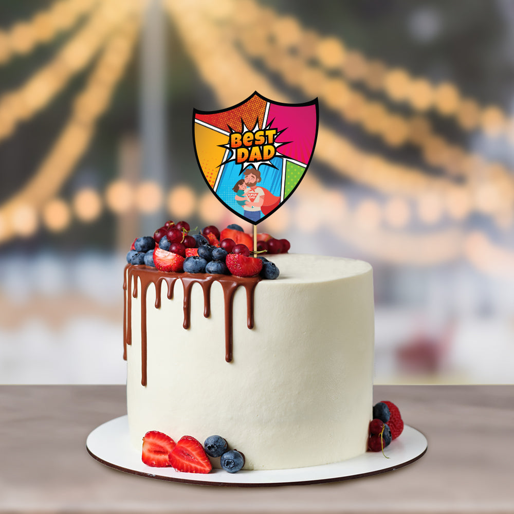 Best Dad Cake Topper
