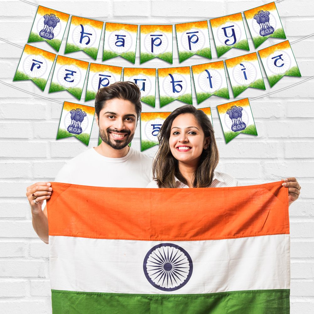 Happy Republic Day Banner (Design 2)