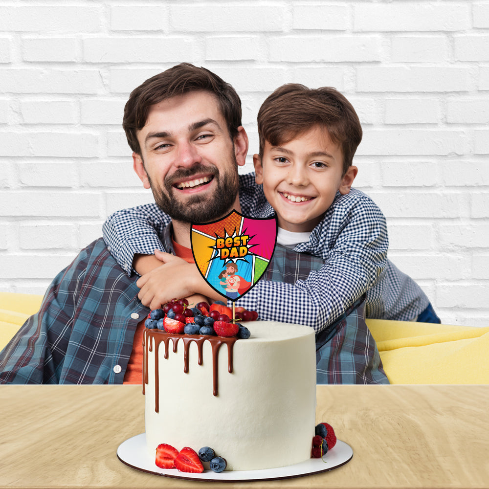 Best Dad Cake Topper