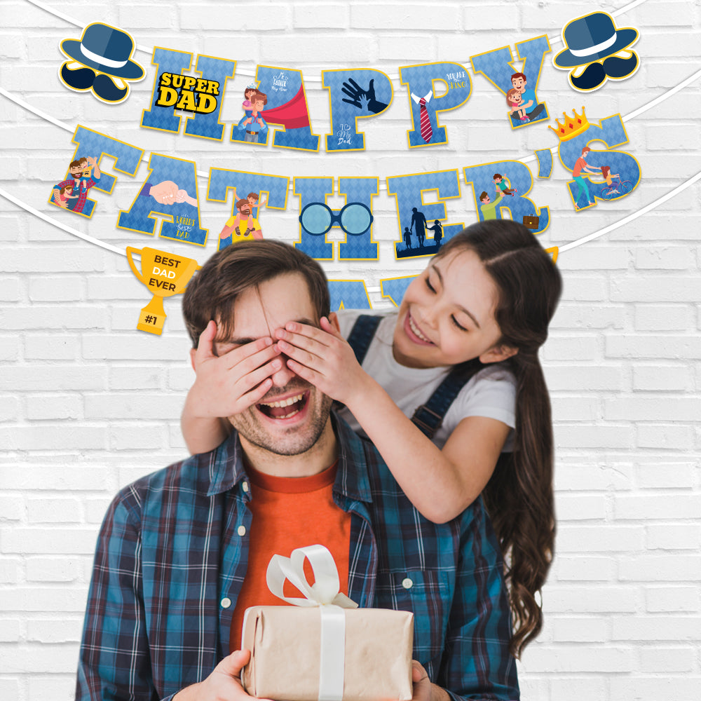 Super Dad Father's Day Banner