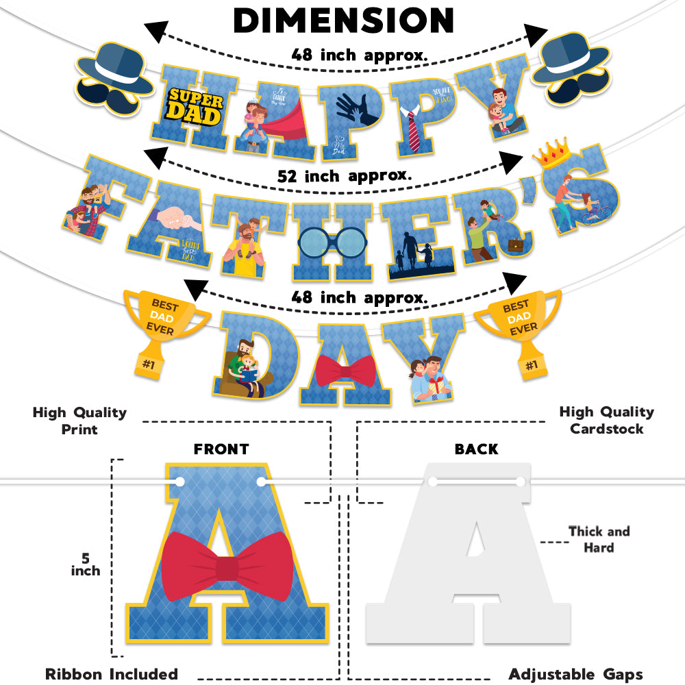 Super Dad Father's Day Banner