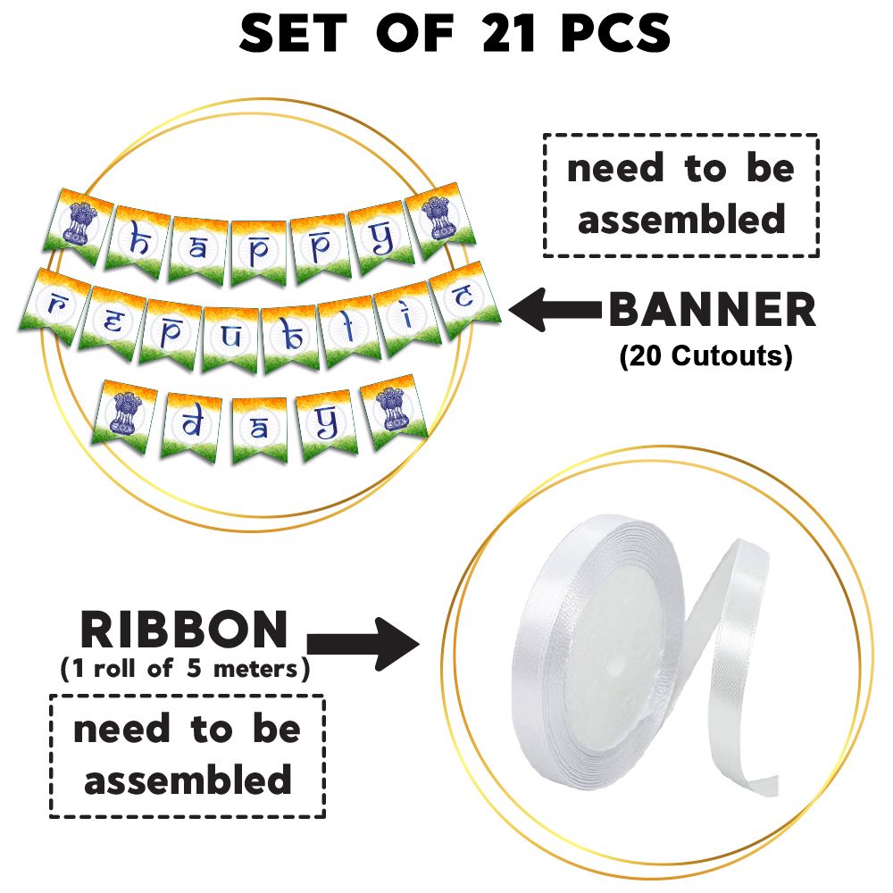 Happy Republic Day Banner (Design 2)