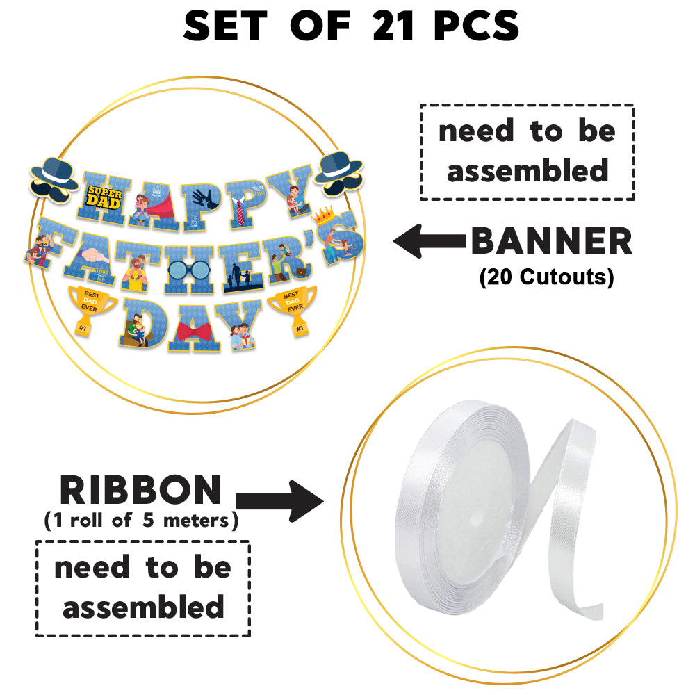 Super Dad Father's Day Banner