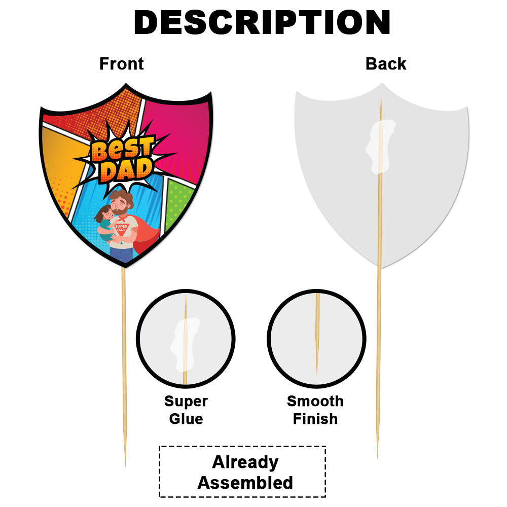 Best Dad Cake Topper