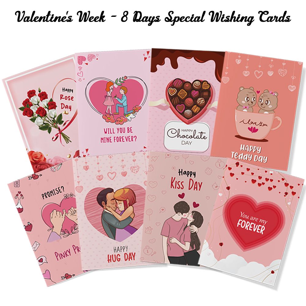 8 Days Special Wishing Cards