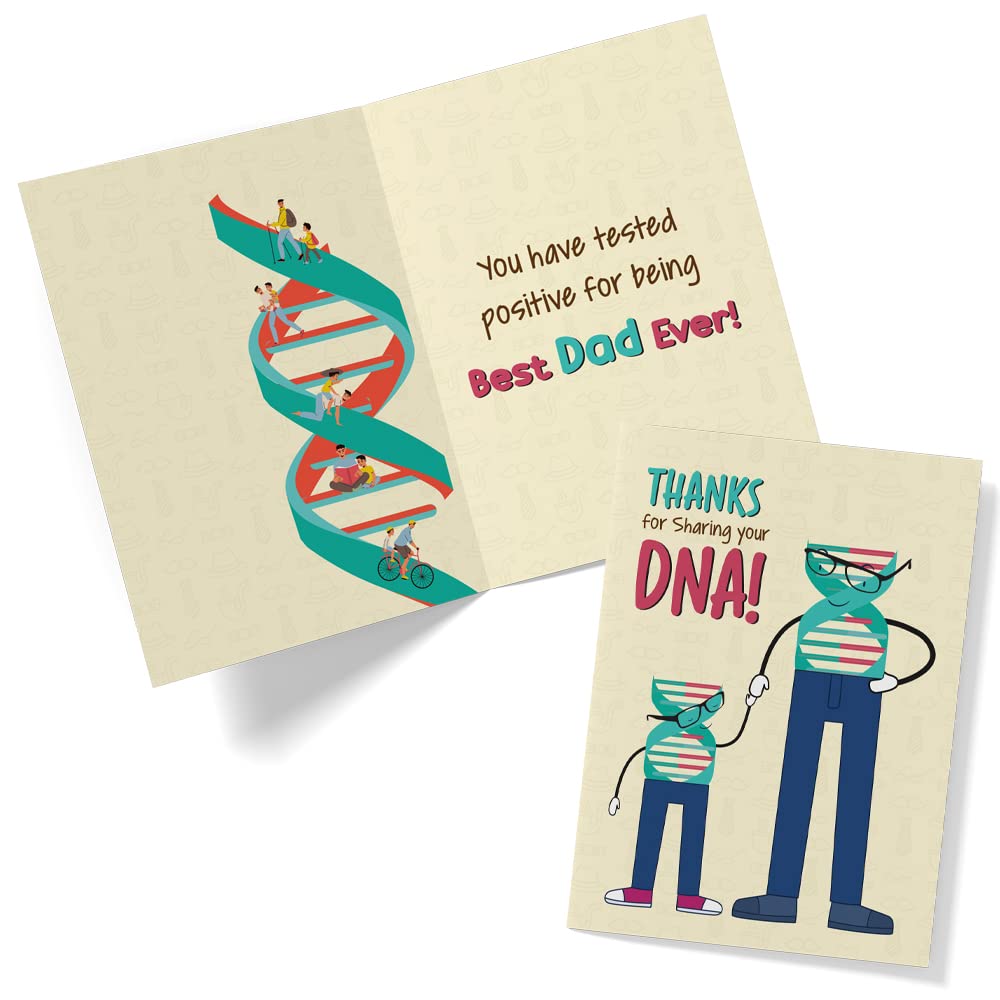 Father's Day DNA Greeting Card