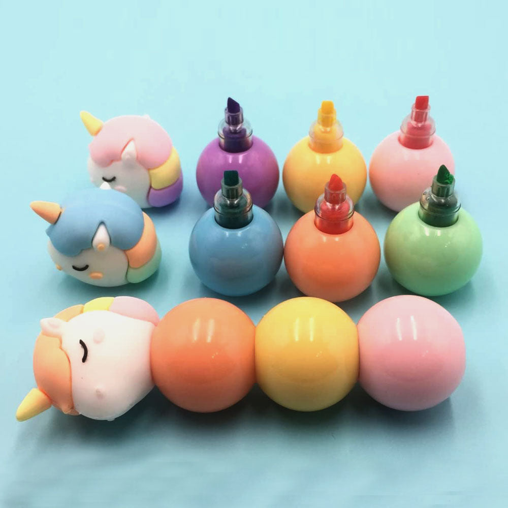 Cute Unicorn Highlighter Pen