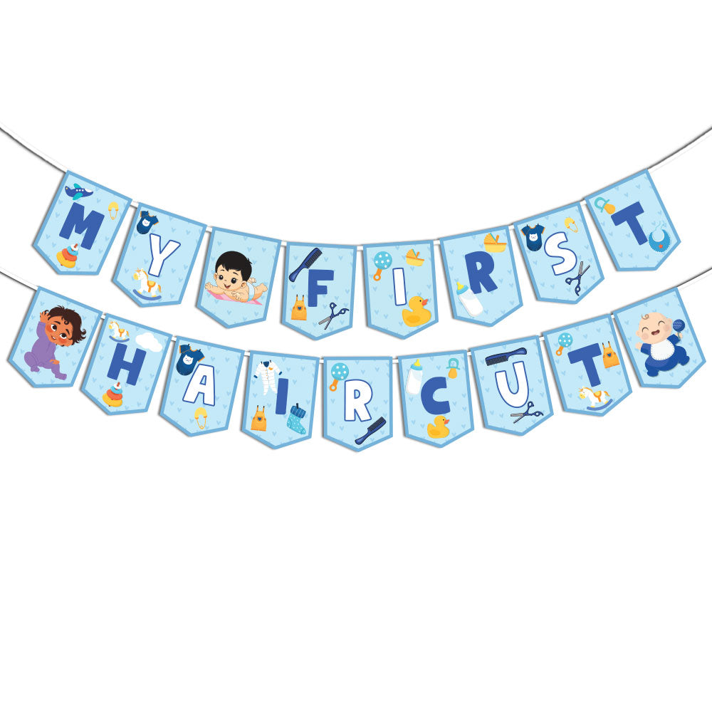 Boy's First Haircut/Mundan Banner