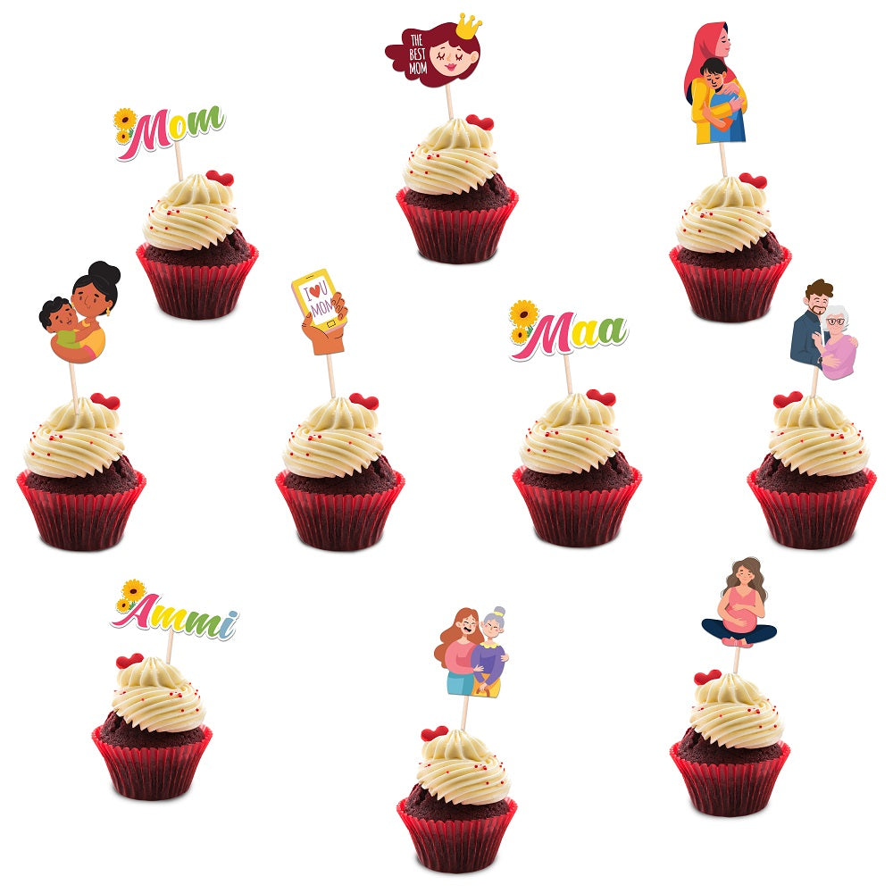 Cupcake Toppers For Mother's Day