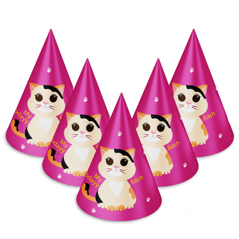 Kitty Party Theme Cone Hats