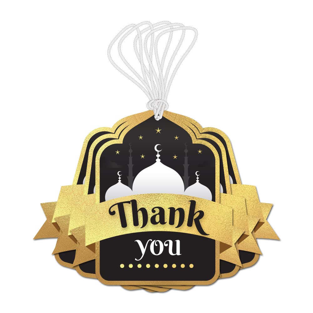 Thank You Tags for Ramadan/Eid (Black 2)