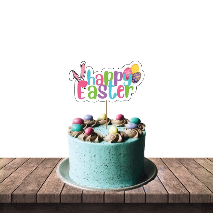 Happy Easter Cake Topper - Type 2