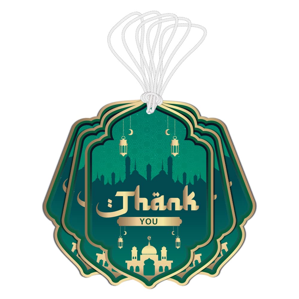 Thank You Tags for Ramadan/Eid (Green 2)