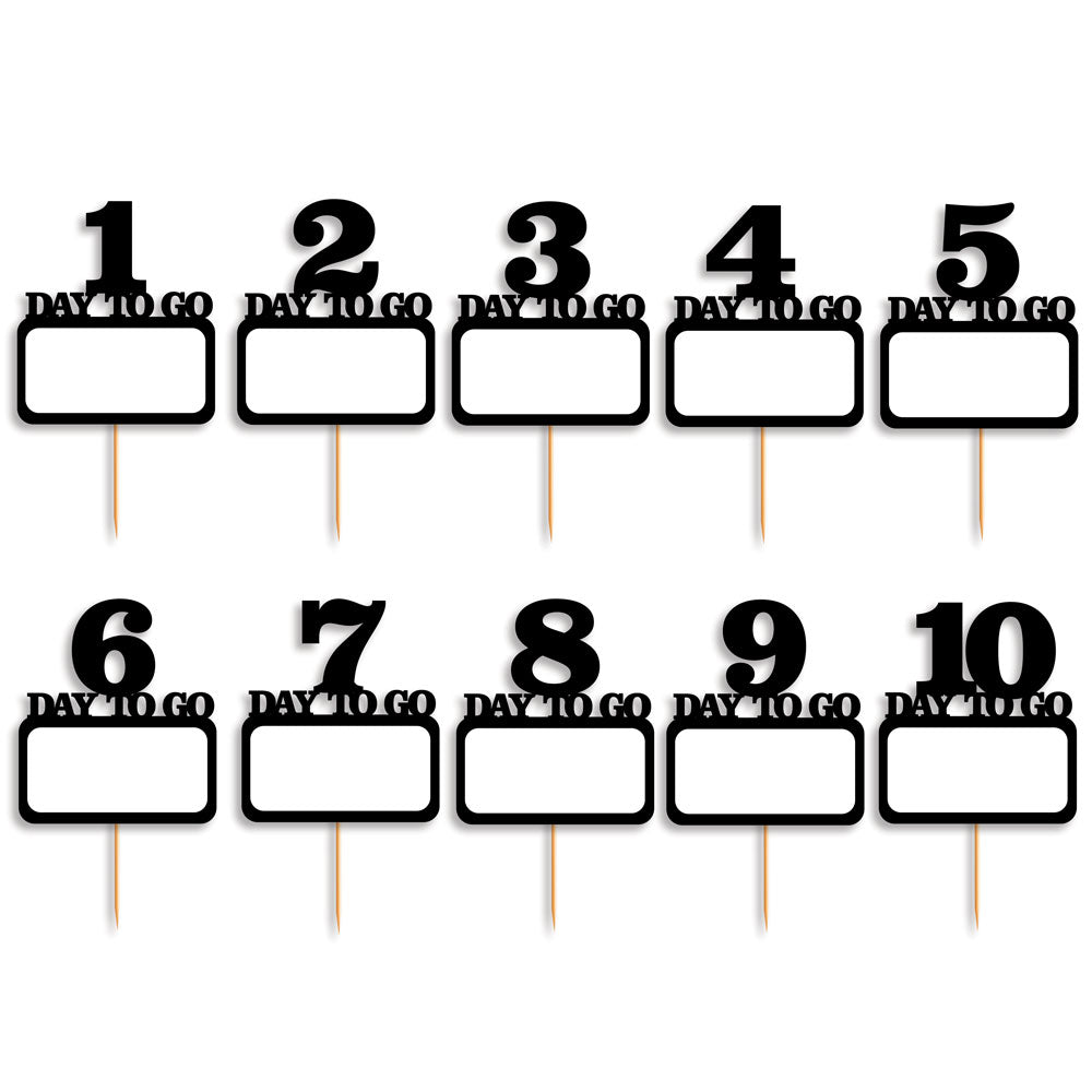 Rectangle Shaped Countdown Props – Festiko