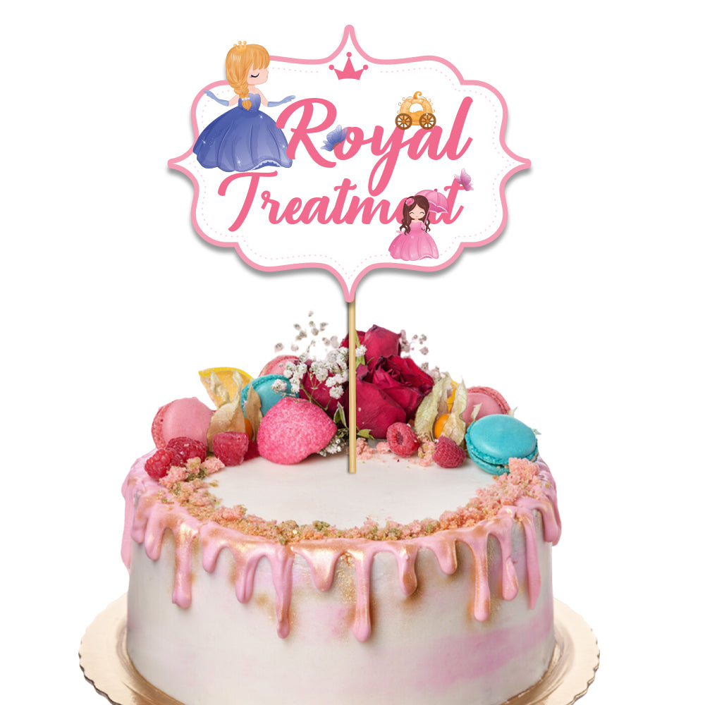 Princess Theme Cake Topper