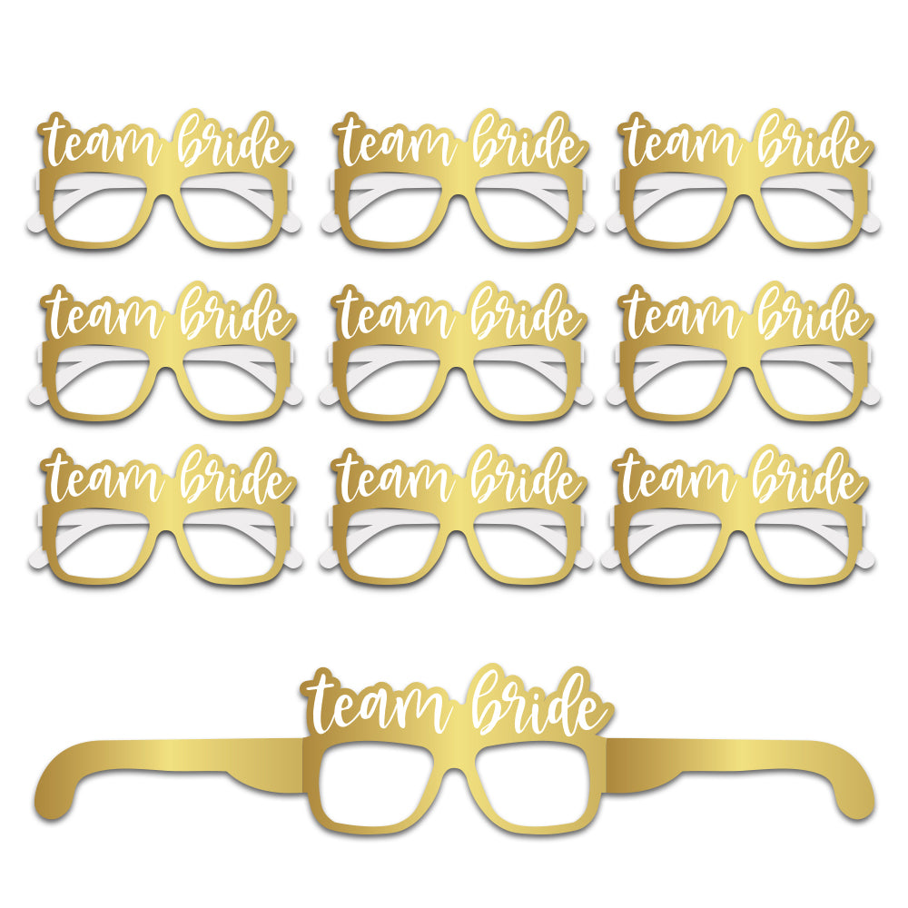 Team Bride Party Glasses