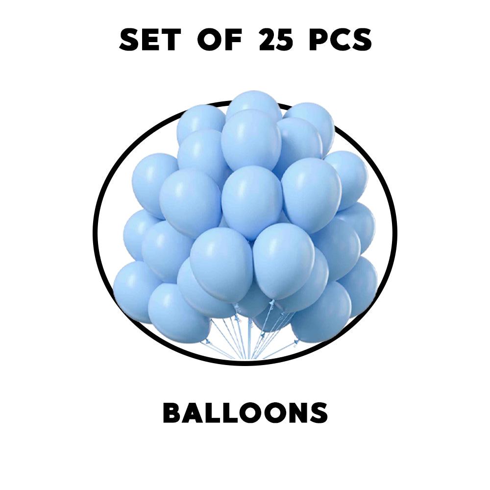 Balloons For First Haircut (Blue)