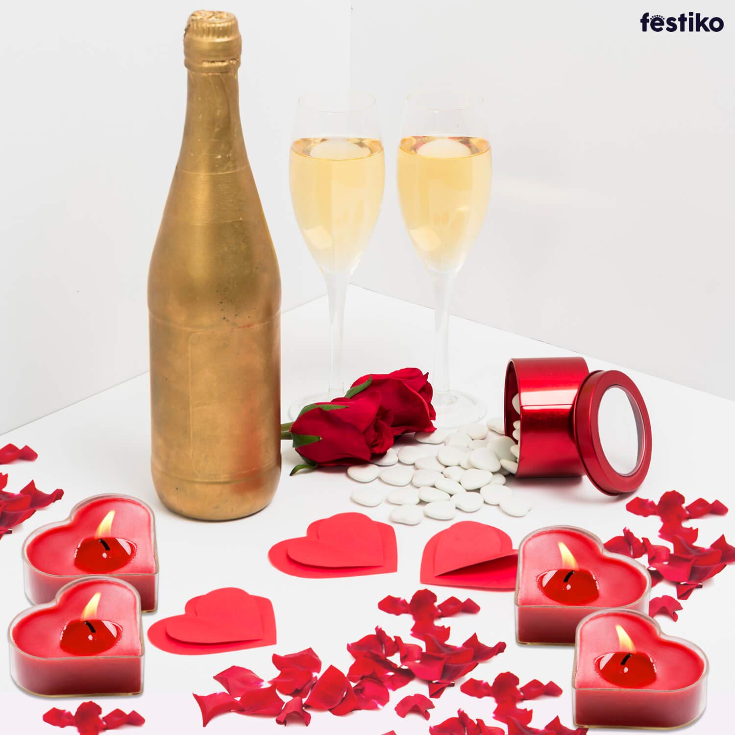 Heart Shaped Scented Candles